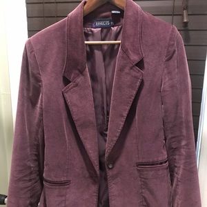 Purple Velvet Coat